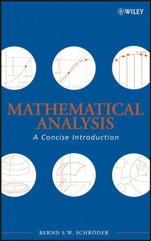 Book cover of Mathematical Analysis: A Concise Introduction