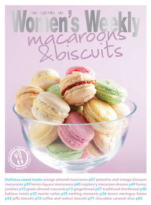Book cover of Macaroons & Biscuits: The Australian Women's Weekly (The Australian Women's Weekly Essentials)
