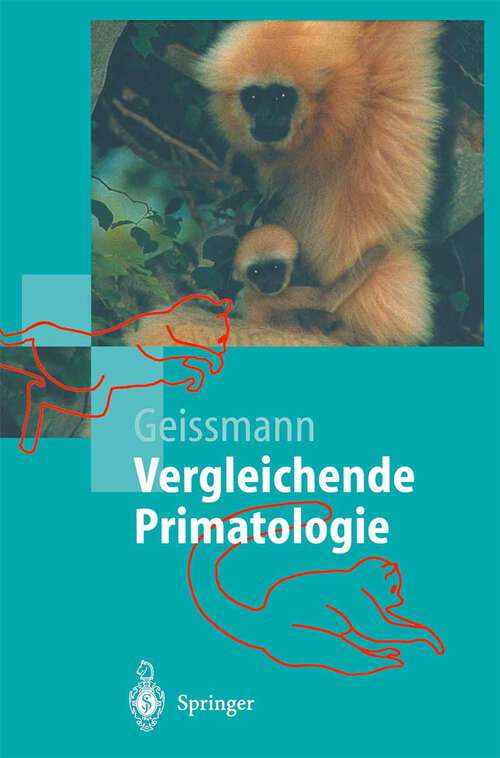Book cover of Vergleichende Primatologie (2003) (Springer-Lehrbuch)