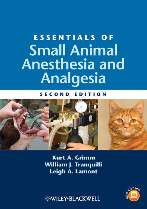 Book cover of Essentials of Small Animal Anesthesia and Analgesia (2)