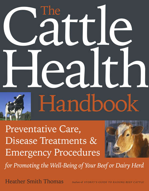 Book cover of The Cattle Health Handbook