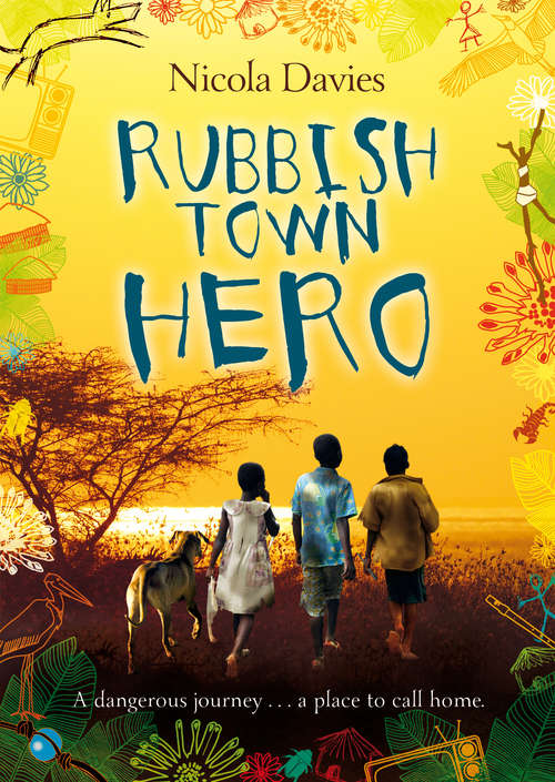 Book cover of Rubbish Town Hero