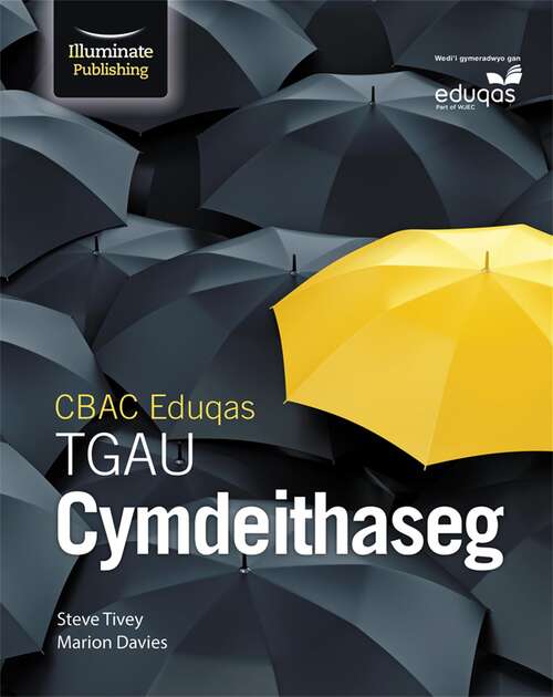 Book cover of CBAC Eduqas TGAU Cymdeithaseg (PDF)