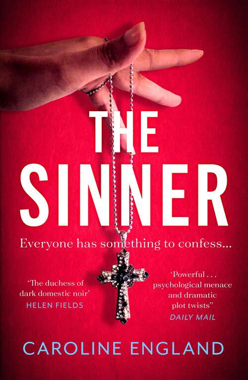 Book cover of The Sinner: A completely gripping psychological thriller with a killer twist