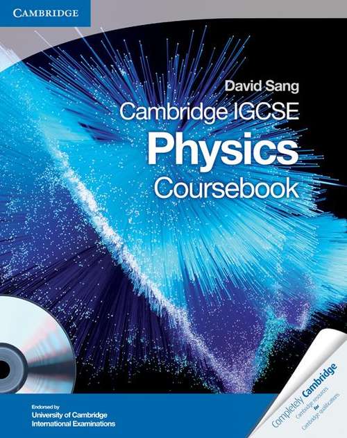 Book cover of Cambridge IGCSE Physics: Coursebook (PDF)