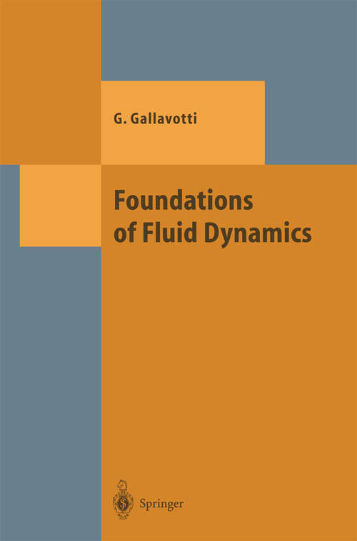 Book cover of Foundations of Fluid Dynamics (2002) (Theoretical and Mathematical Physics)