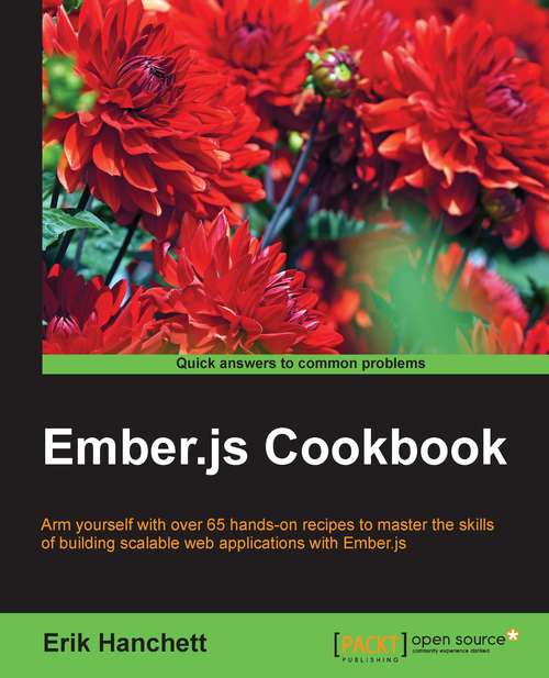 Book cover of Ember.js Cookbook