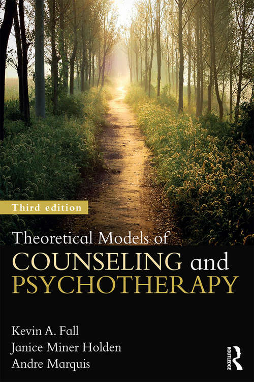 Book cover of Theoretical Models of Counseling and Psychotherapy