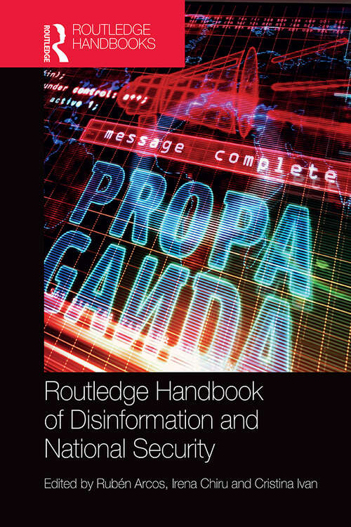 Book cover of Routledge Handbook of Disinformation and National Security