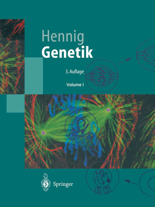 Book cover of Genetik (3. Aufl. 2002) (Springer-Lehrbuch)
