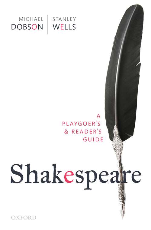Book cover of Shakespeare: A Playgoer's & Reader's Guide