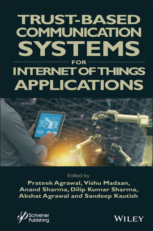 Book cover of Trust-Based Communication Systems for Internet of Things Applications