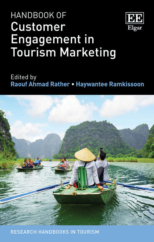 Book cover of Handbook of Customer Engagement in Tourism Marketing (Research Handbooks in Tourism series)