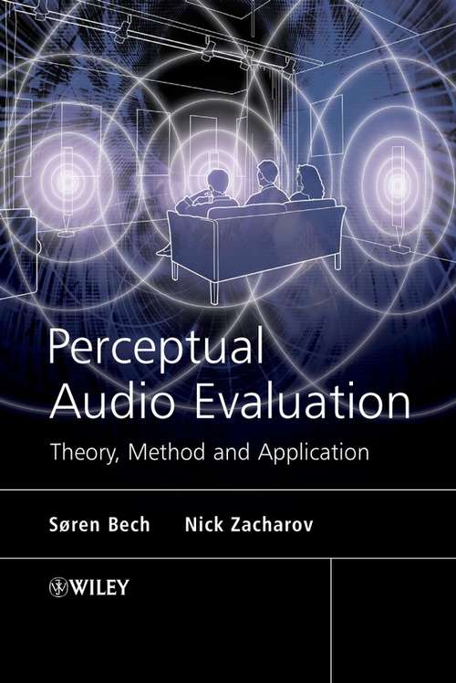 Book cover of Perceptual Audio Evaluation - Theory, Method and Application