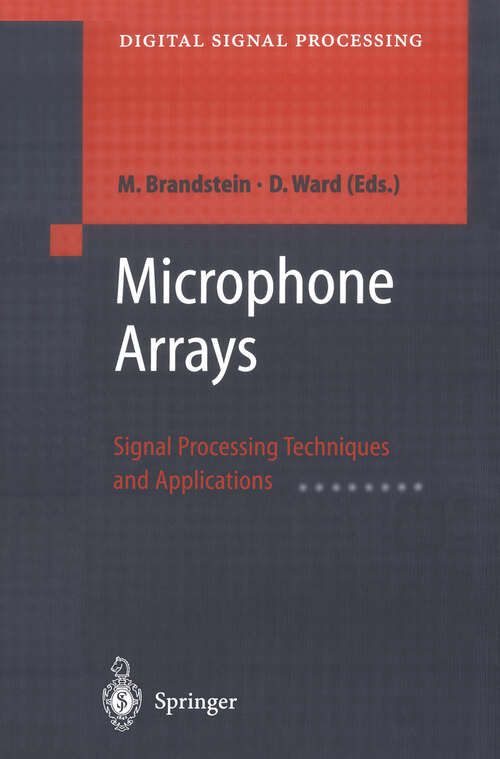 Book cover of Microphone Arrays: Signal Processing Techniques and Applications (2001) (Digital Signal Processing)