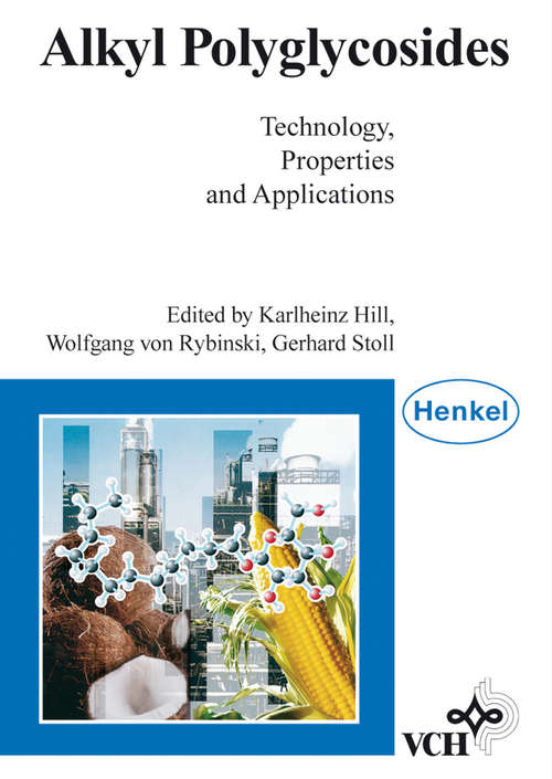 Book cover of Alkyl Polyglycosides: Technology, Properties, and Applications