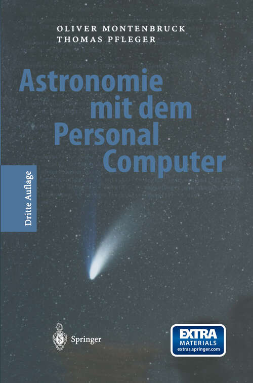 Book cover of Astronomie mit dem Personal Computer (3. Aufl. 1999)