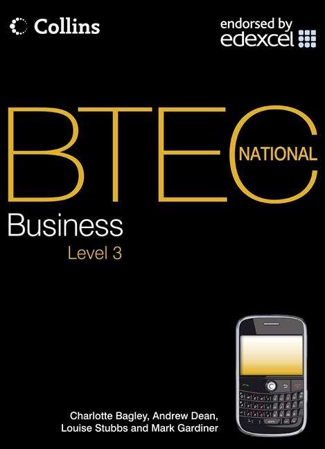 Book cover of BTEC National Business — STUDENT TEXTBOOK