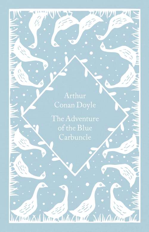 Book cover of The Adventure of the Blue Carbuncle (Little Clothbound Classics)