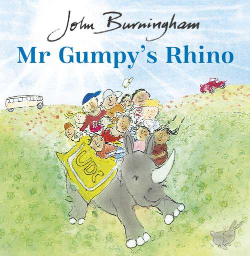Book cover of Mr Gumpy's Rhino