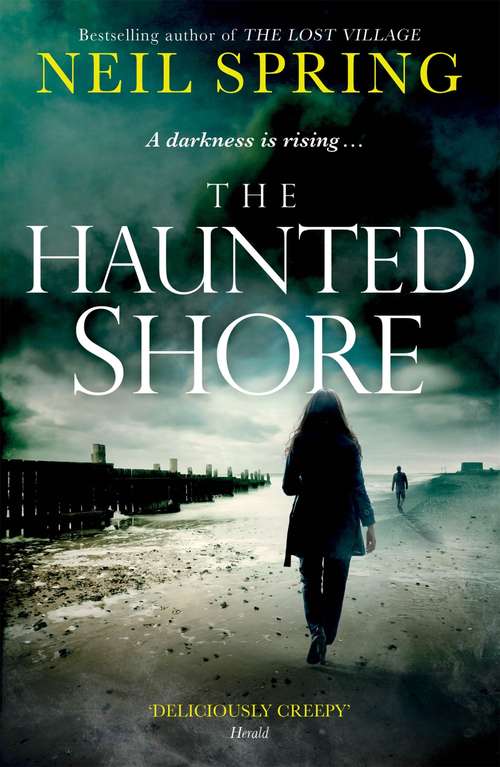 Book cover of The Haunted Shore: a gripping supernatural thriller from the author of The Ghost Hunters (Planet Omar Ser.)