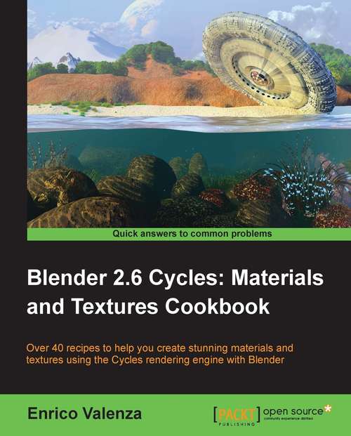 Book cover of Blender 2.6 Cycles: Materials And Textures Cookbook