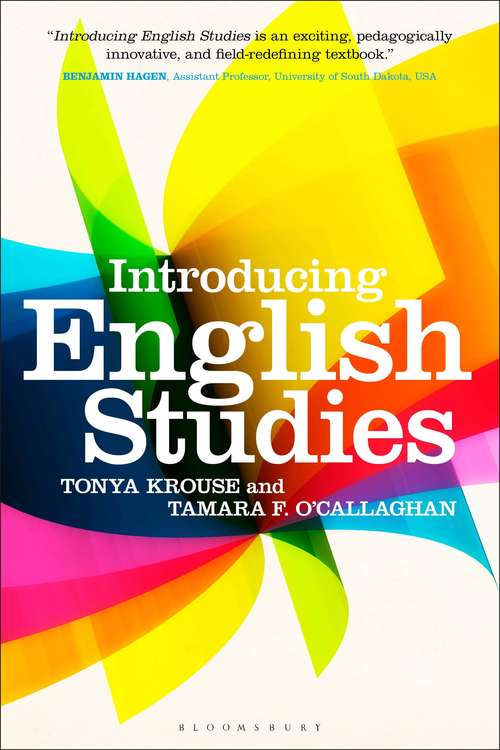 Book cover of Introducing English Studies