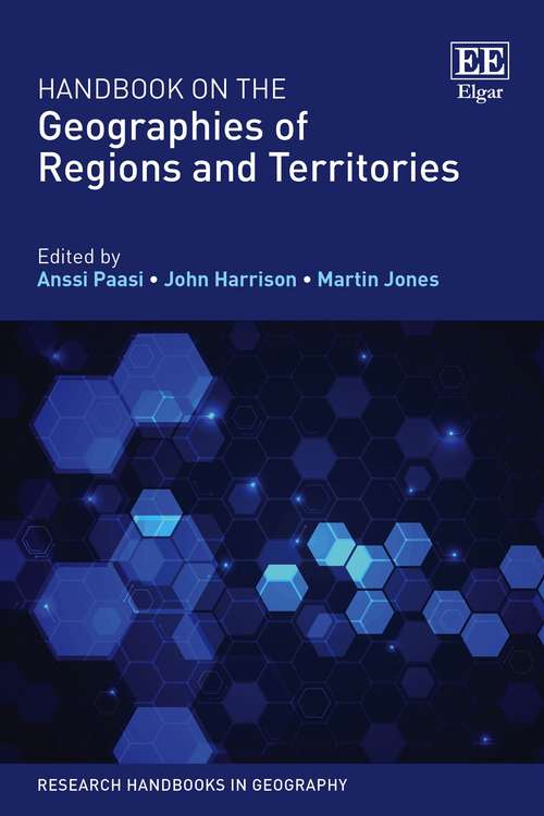 Book cover of Handbook on the Geographies of Regions and Territories (Research Handbooks in Geography series)