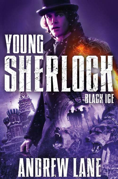 Book cover of Black Ice: Black Ice (Young Sherlock Holmes #3)