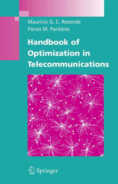 Book cover of Handbook of Optimization in Telecommunications (2006)