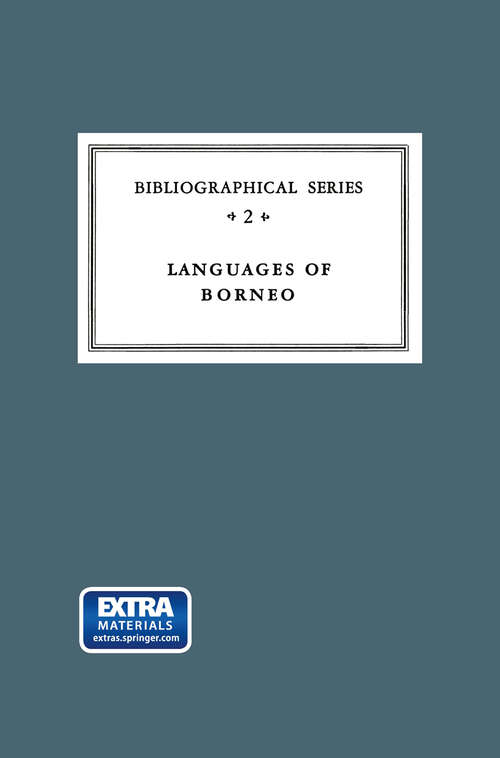 Book cover of Critical Survey of Studies on the Languages of Borneo (1958) (Koninklijk Instituut voor Taal-, Land- en Volkenkunde #2)