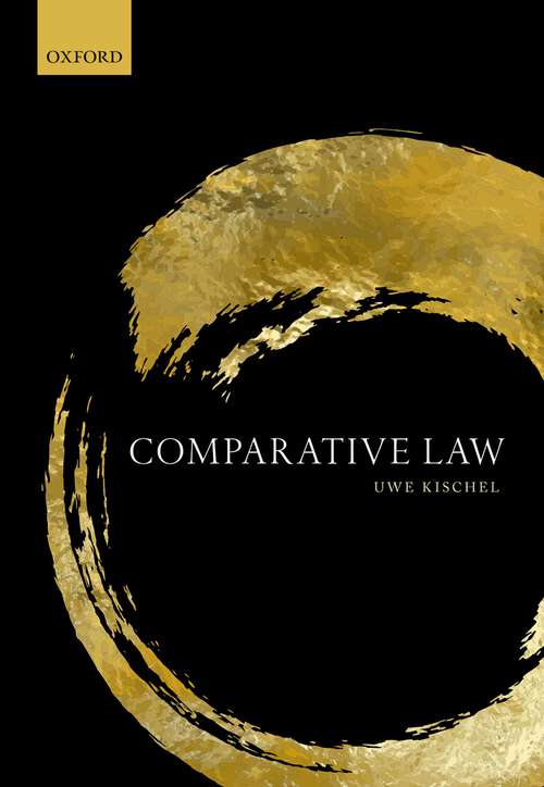 Book cover of Comparative Law