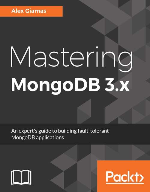 Book cover of Mastering MongoDB 3.x
