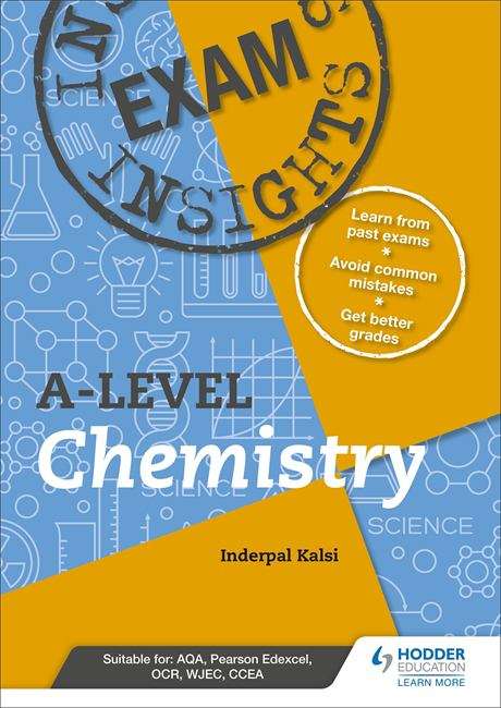Book cover of Exam Insights for A-level Chemistry