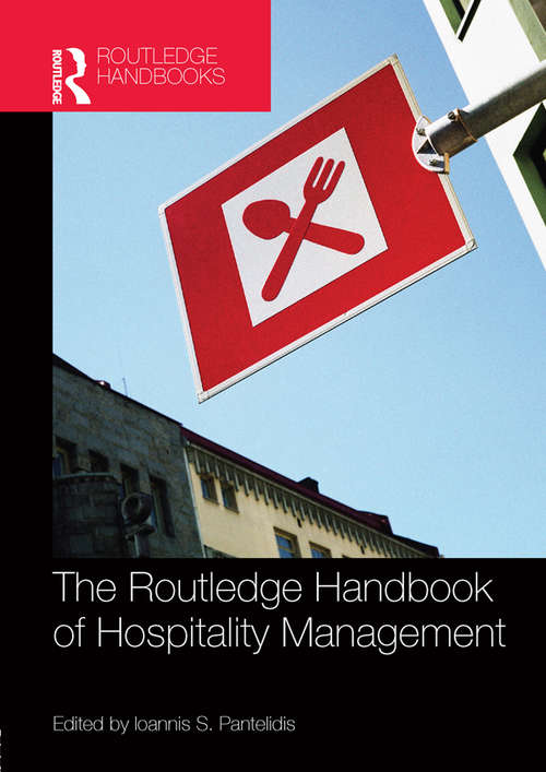 Book cover of The Routledge Handbook of Hospitality Management