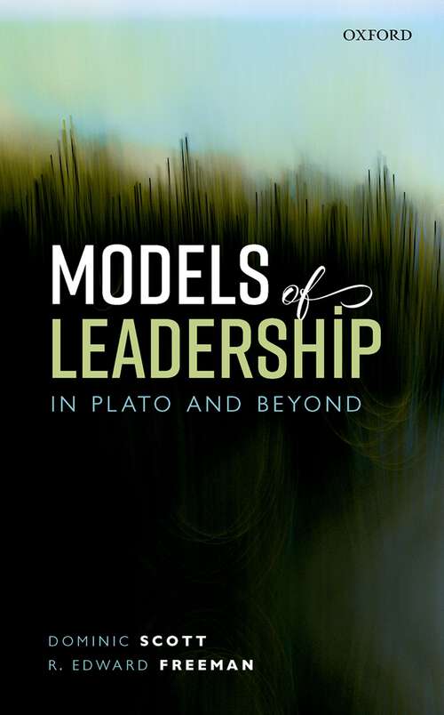 Book cover of Models of Leadership in Plato and Beyond
