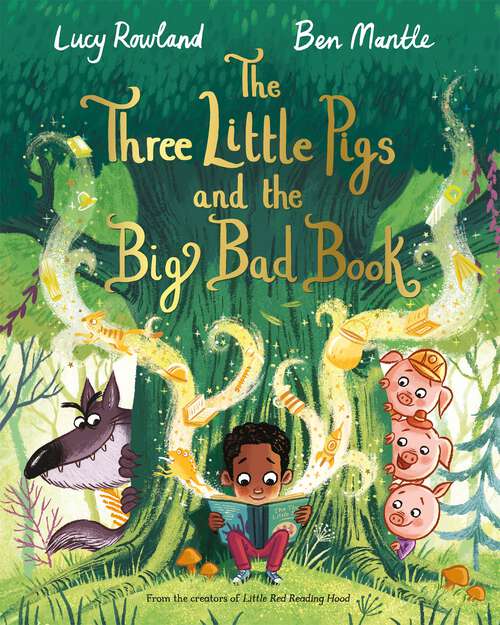 Book cover of The Three Little Pigs and the Big Bad Book