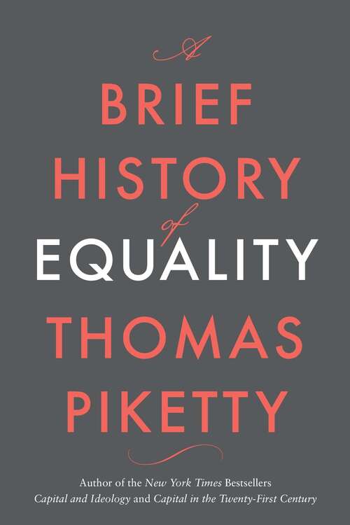 Book cover of A Brief History of Equality