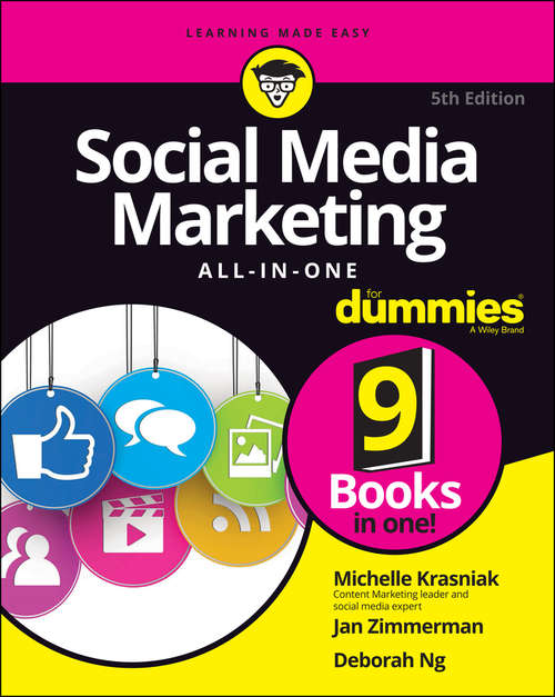 Book cover of Social Media Marketing All-in-One For Dummies (5)