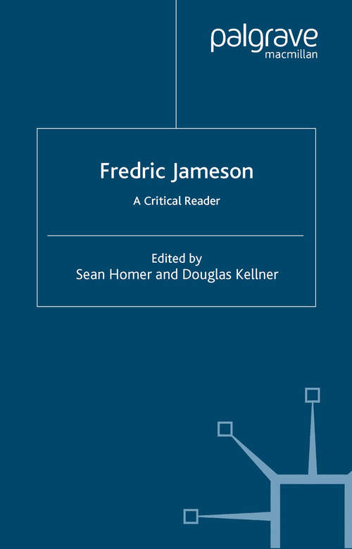 Book cover of Fredric Jameson: A Critical Reader (2004)