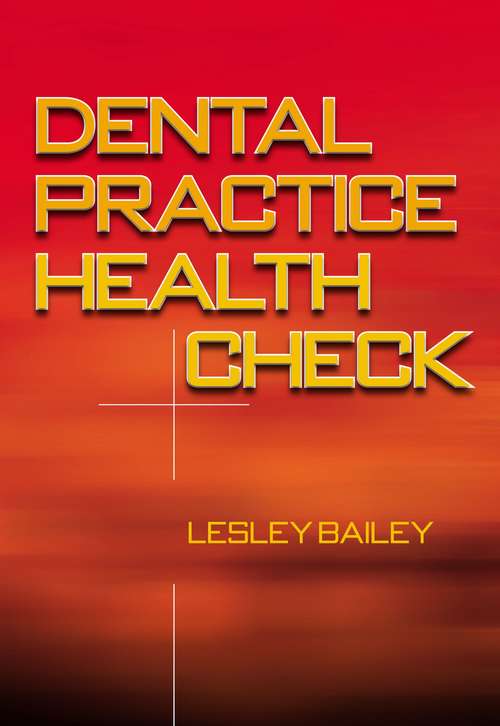 Book cover of Dental Practice Health Check