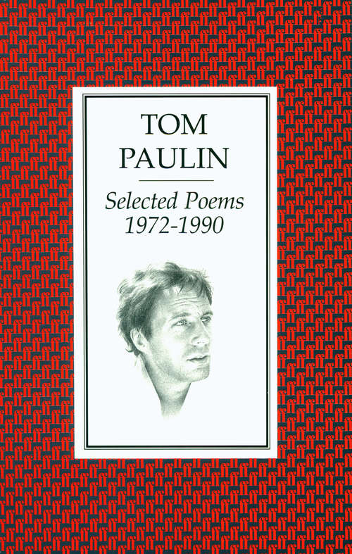 Book cover of Selected Poems 1972-1990 (Main)