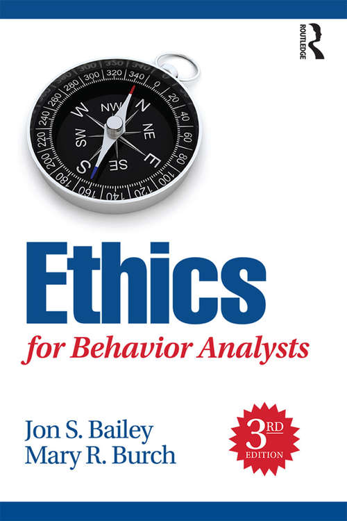 Book cover of Ethics for Behavior Analysts