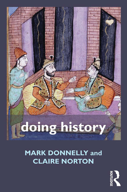 Book cover of Doing History (PDF) (Doing... Ser.)