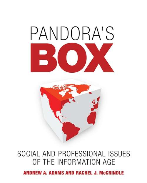 Book cover of Pandora's Box, eTextbook: Social and Professional Issues of the Information Age