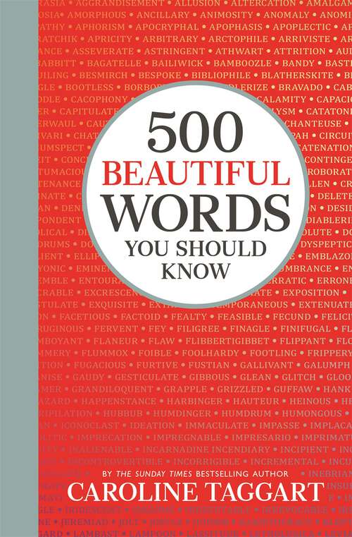 Book cover of 500 Beautiful Words You Should Know