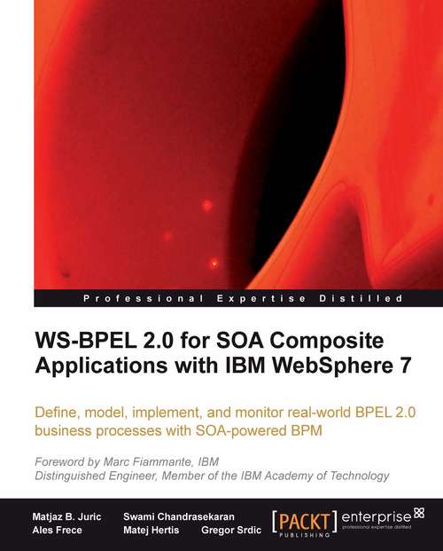 Book cover of WS-BPEL 2.0 for SOA Composite Applications with IBM WebSphere 7