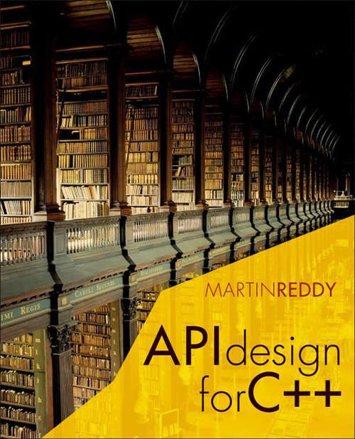 Book cover of API Design for C++