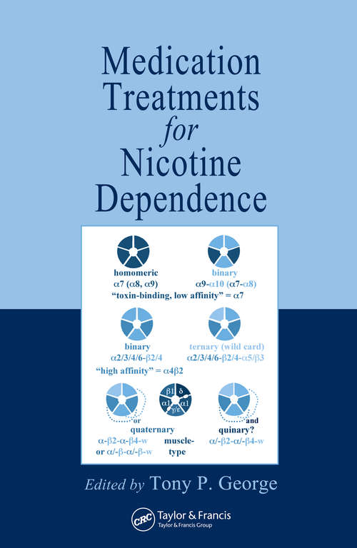 Book cover of Medication Treatments for Nicotine Dependence