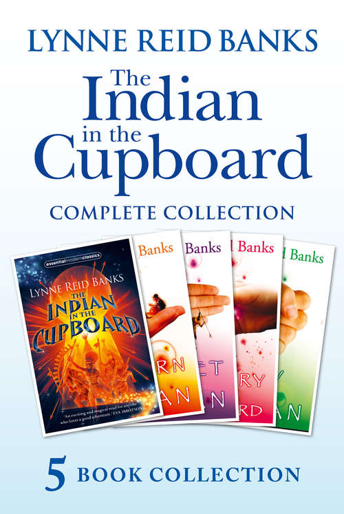 Book cover of The Indian in the Cupboard Complete Collection (The Indian in the Cupboard; Return of the Indian; Secret of the Indian; The Mystery of the Cupboard; Key to the Indian) (ePub edition)